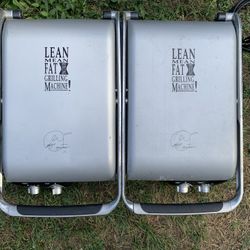 George Foreman "Double Knockout" Indoor/Outdoor Grilling Machine
