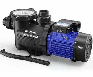 In/Above pool pump