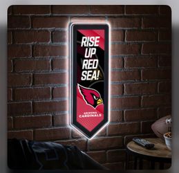 Arizona Cardinals LED lighted sign