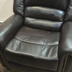 Leather Recliner 