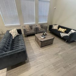 5 Pieces Living Room Set