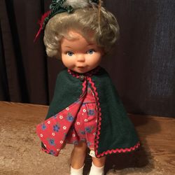 Vintage Hummelwerk W. Goebel Eva Harta 4303 Doll 1957 West Germany Rubber