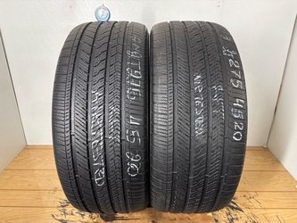 2 tires 275 45 20 Bri alenza sport as run flat no repairs