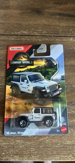 Matchbox Jurassic World Rebirth 18’ Jeep Wrangler 