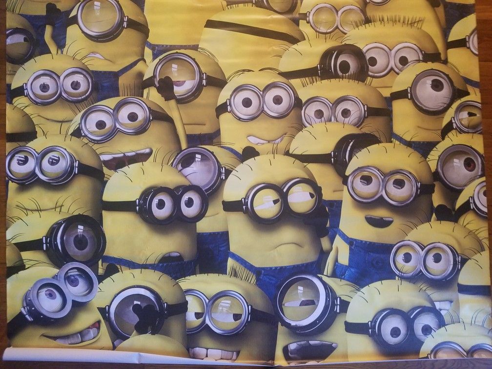 Backdrop Minions 6ft. x 6ft. Like New