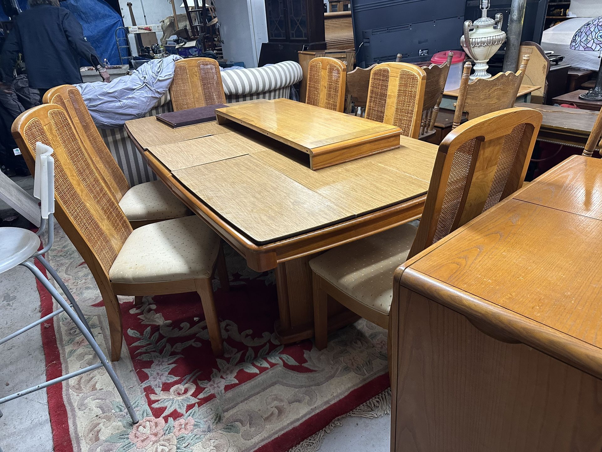 Long Dining Table With 6 Chairs