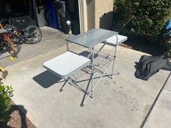 Northwest Territory Portable Grill Stand with Carry Bag
