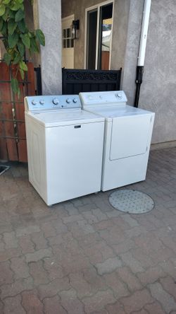 Washer and gas dryer