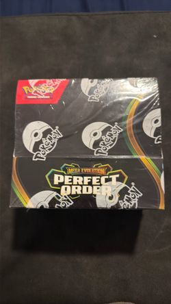 Mega Evolution-Perfect Order Booster Display Box (36 Packs)