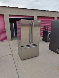 GE monogram Stainless Steel French Door Refrigerator