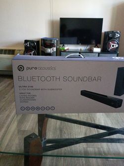 Pure acoustics Bluetooth soundbar