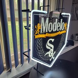 White Sox Modelo Neon Sign 