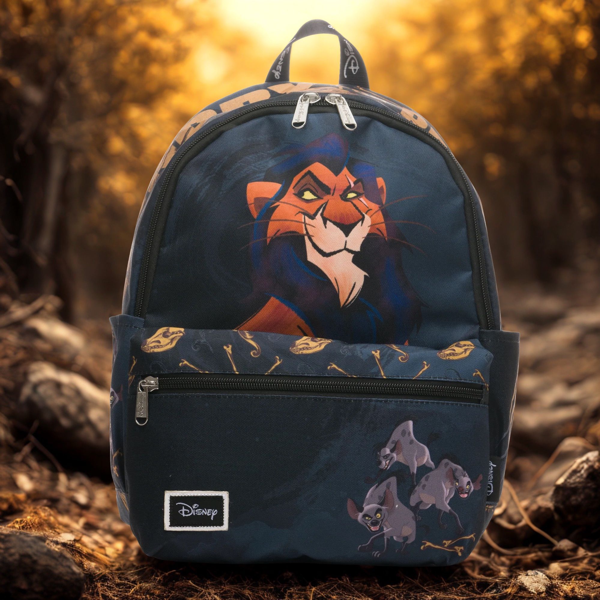 NEW Disney Villains Lion King Scar Mini Backpack Summer Travel Kids Backpack