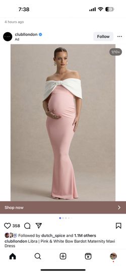 Club London Now Maternity Dress Size 12 