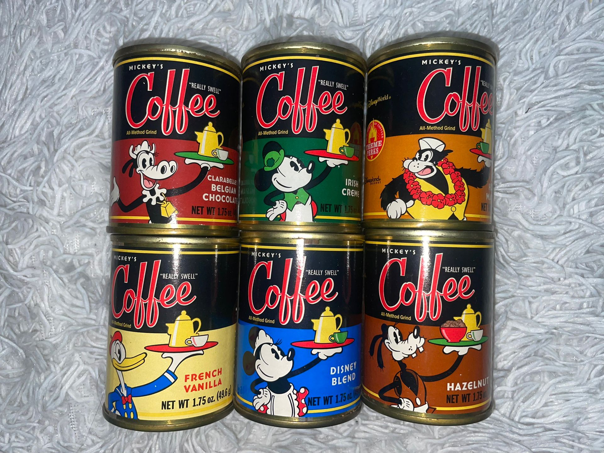 Set of 6 Vintage mickeys really swell coffee