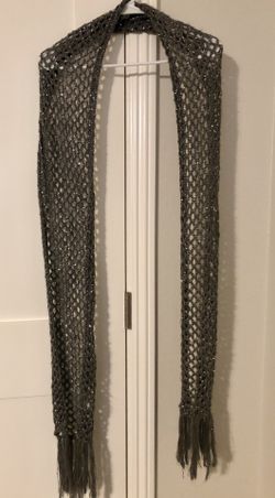 Charcoal gray Scarf