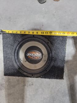 Kicker Subwoofer