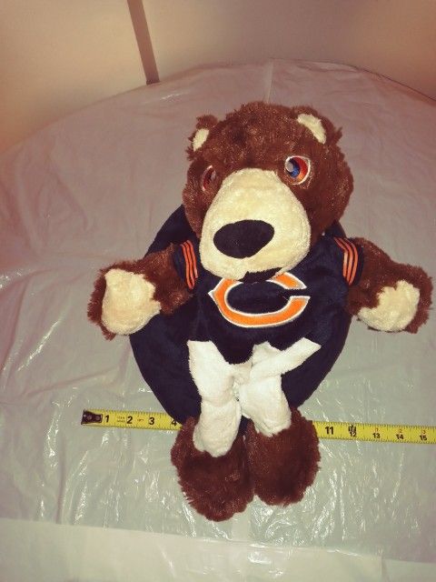 Chicago Bears Vintage Plush Football & Teddy Bear