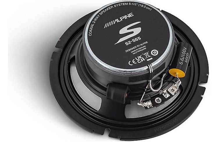 Alpine S Series Car Speakers Sets Way Coaxial Speaker