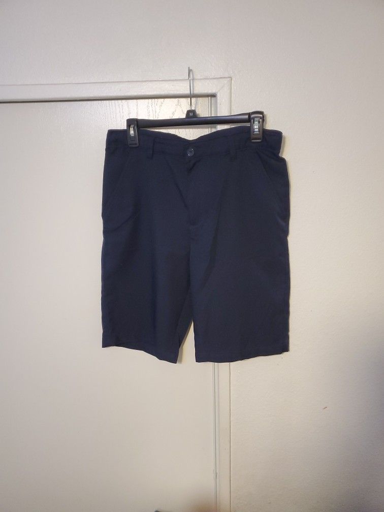 Navy blue Uniform Shorts Size 20 Youth And Shirts