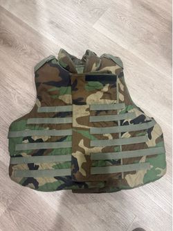Army interceptor base vest carrier