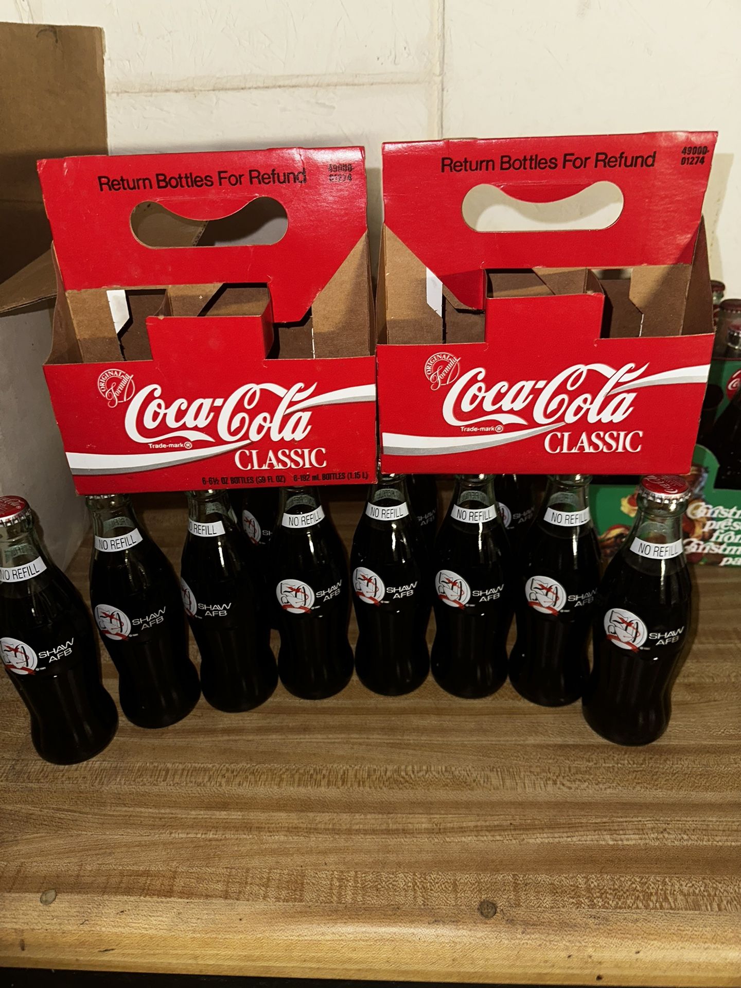 Vintage Coke Bottles (UnOpened)
