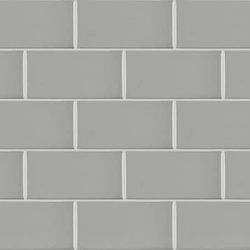 Restore 3 in. x 6 in. Glazed Ceramic Ash Gray Subway Tile (12.5 sq. ft. / case)