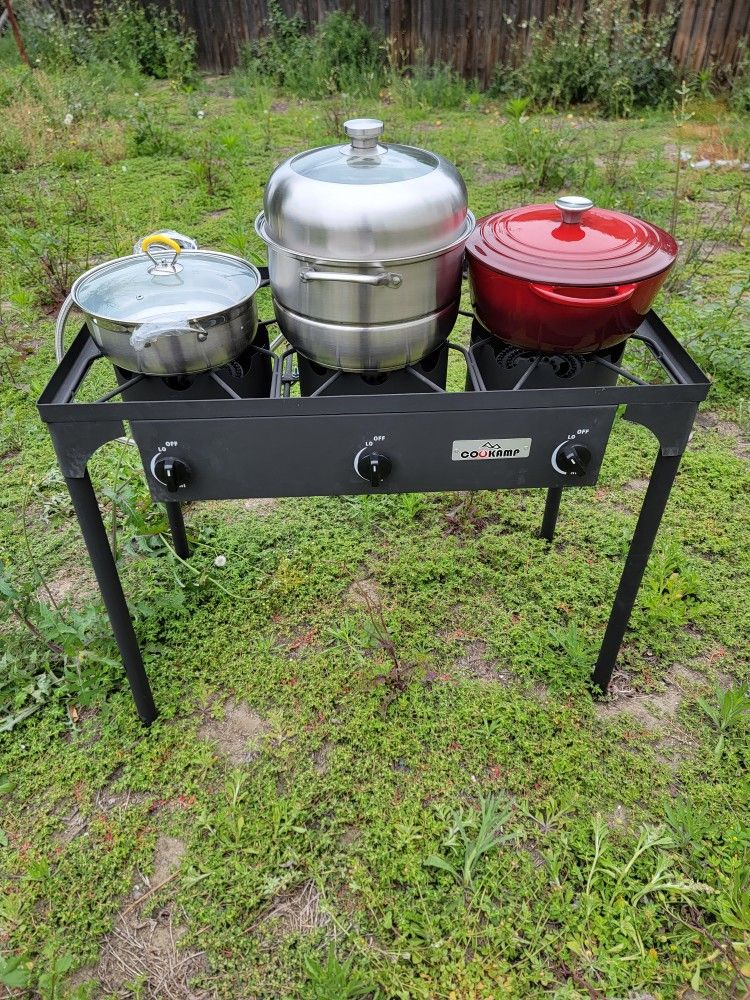 Outdoor Cooking Burner Stove Propane Gas For Any Event Party