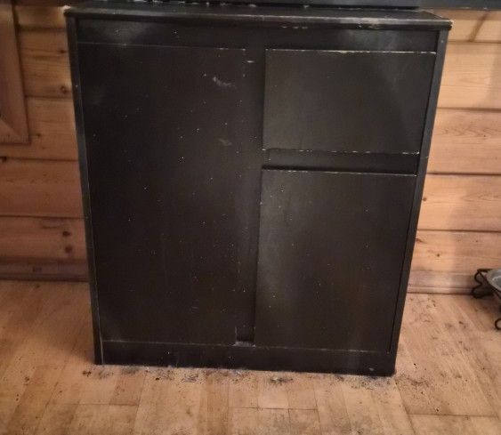 Black Wooden Shelf