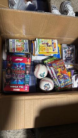 Huge inventory lot for sports cards