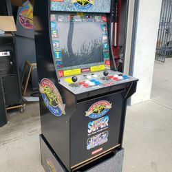 Arcade 1up Street Fighter With3 Games Works Great. 