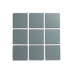 Zia Tile Ceramic 4x4 Fuji Blue Green Teal made in Japan 391 Sqft Available