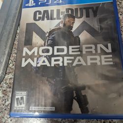 PS4 Call Of Duty Modern Warfare 