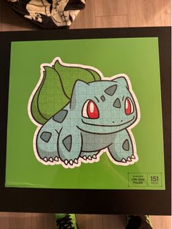 Pokémon Green Target 30th anniversary Bulbasaur 4FT Puzzle 151 Piece NEW DEFECTS