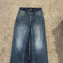 Baggy Double Waisted Custom Jeans 