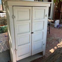 Antique Kitchen Storage Cabinet/pantry