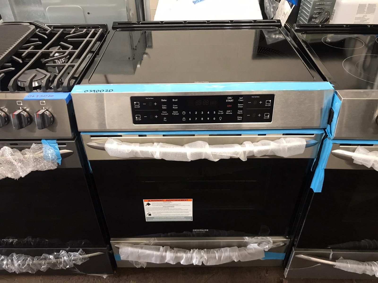 Brand New Frigidaire Gallery Slide In Induction Range-6 months warranty