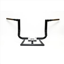 Brand New! KST Kustoms 12" Patriot Bagger Bars, High Gloss Black