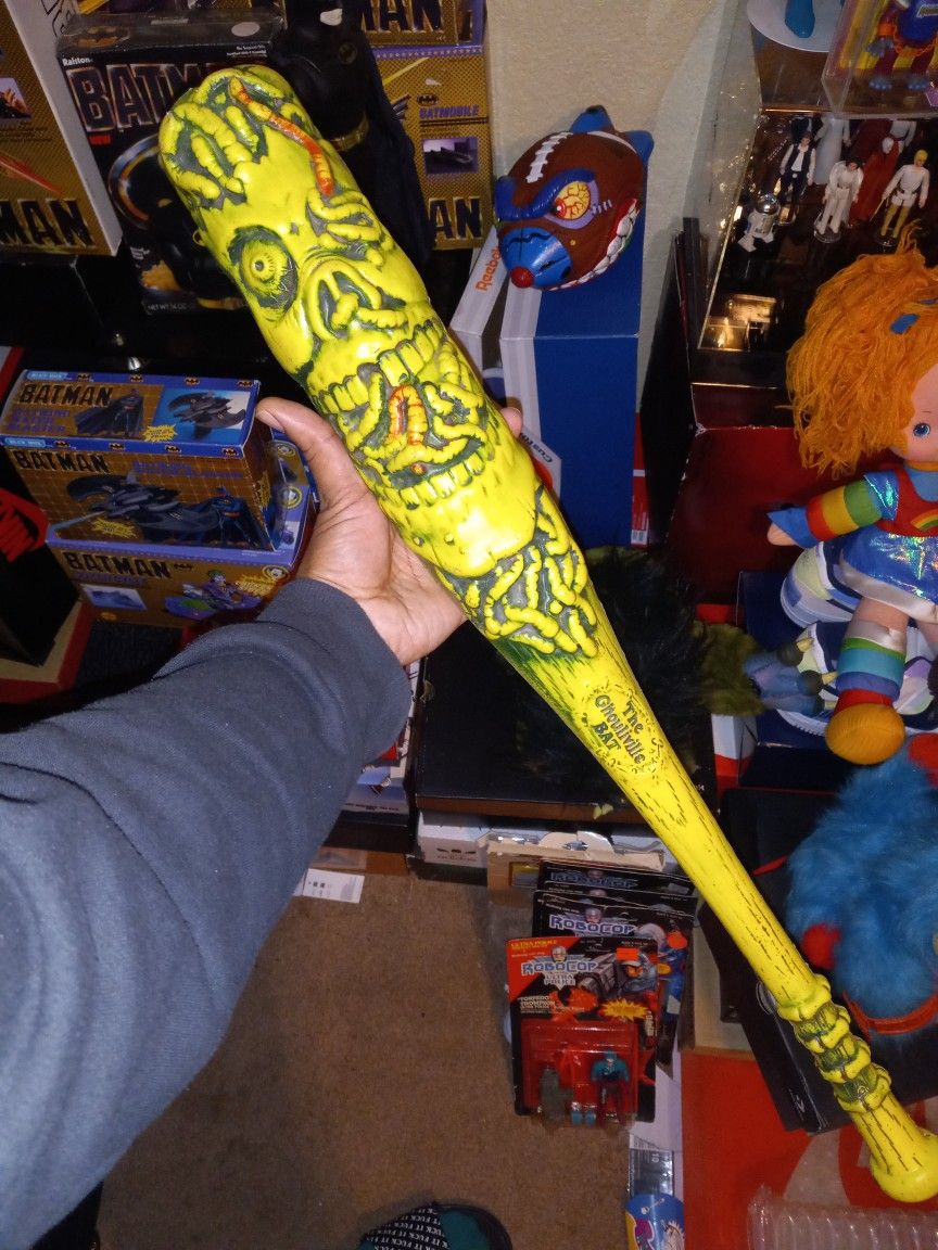 Rare Vintage Mad Balls Baseball Bat
