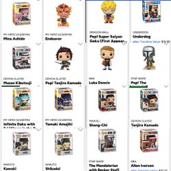 Lots Of Funko Pops!!! 