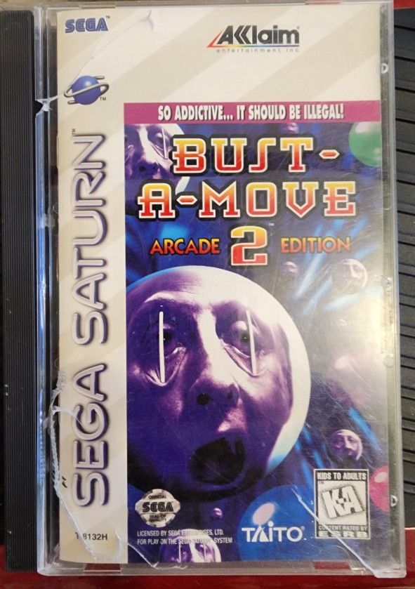 Sega Saturn Bust-A-Move 2 (Used)
