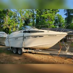 Bayliner 24ft Cabin Cruiser, With Trailer - Fair - 1999 – Atlanta, GA