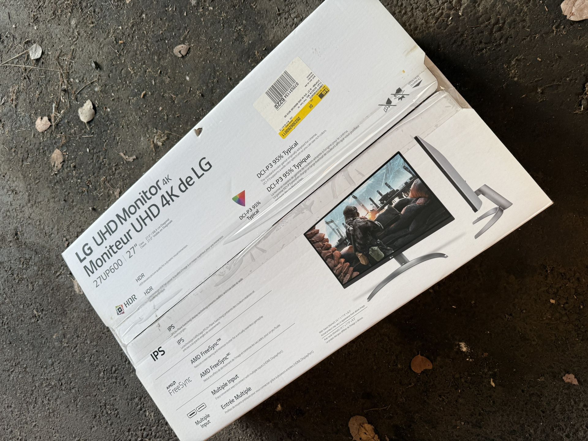 LG 27 Ultrafine 4K UHD (3840x2160) IPS Computer Monitor