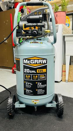 McGraw 20 Gallon Compressor ($200Firm)
