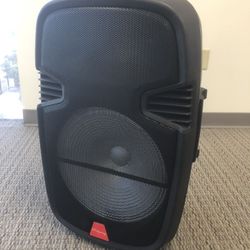 15 Inch Rechargeable Bluetooth Speaker/aux/fm/USB And SD Port/microphone For Karaoke/brand New!!