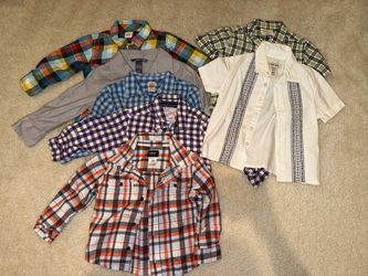 (7) button up shirts - like new