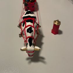 Christmas Cow Figurine – Westland Cow Parade 2007 – Rare! 