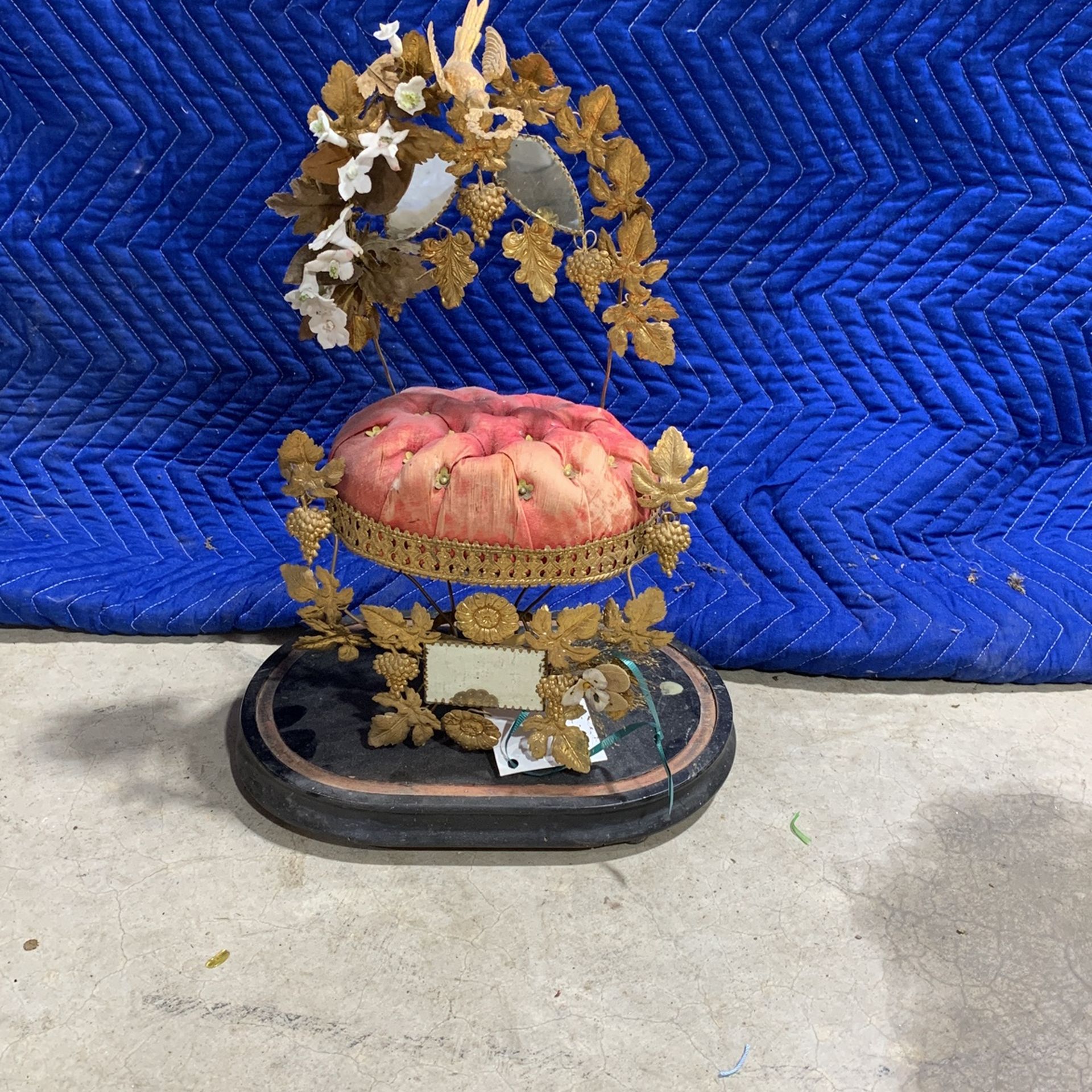 Antique French Bridal Chair Corenet