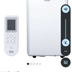 Black & Decker Portable Air Conditioner 10,000 BTU Almost Brand New