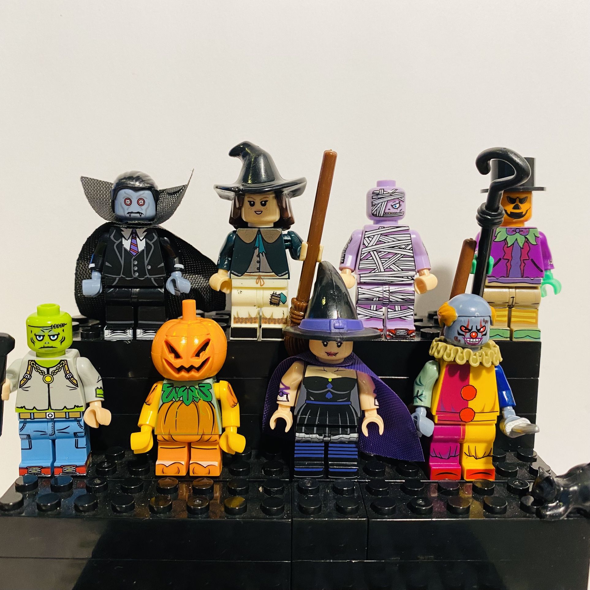 Halloween Minifigures Spooky Kids Collectibles | New Custom LEGO Compatible Toys